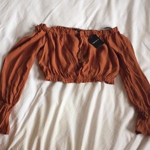 Off the shoulder top